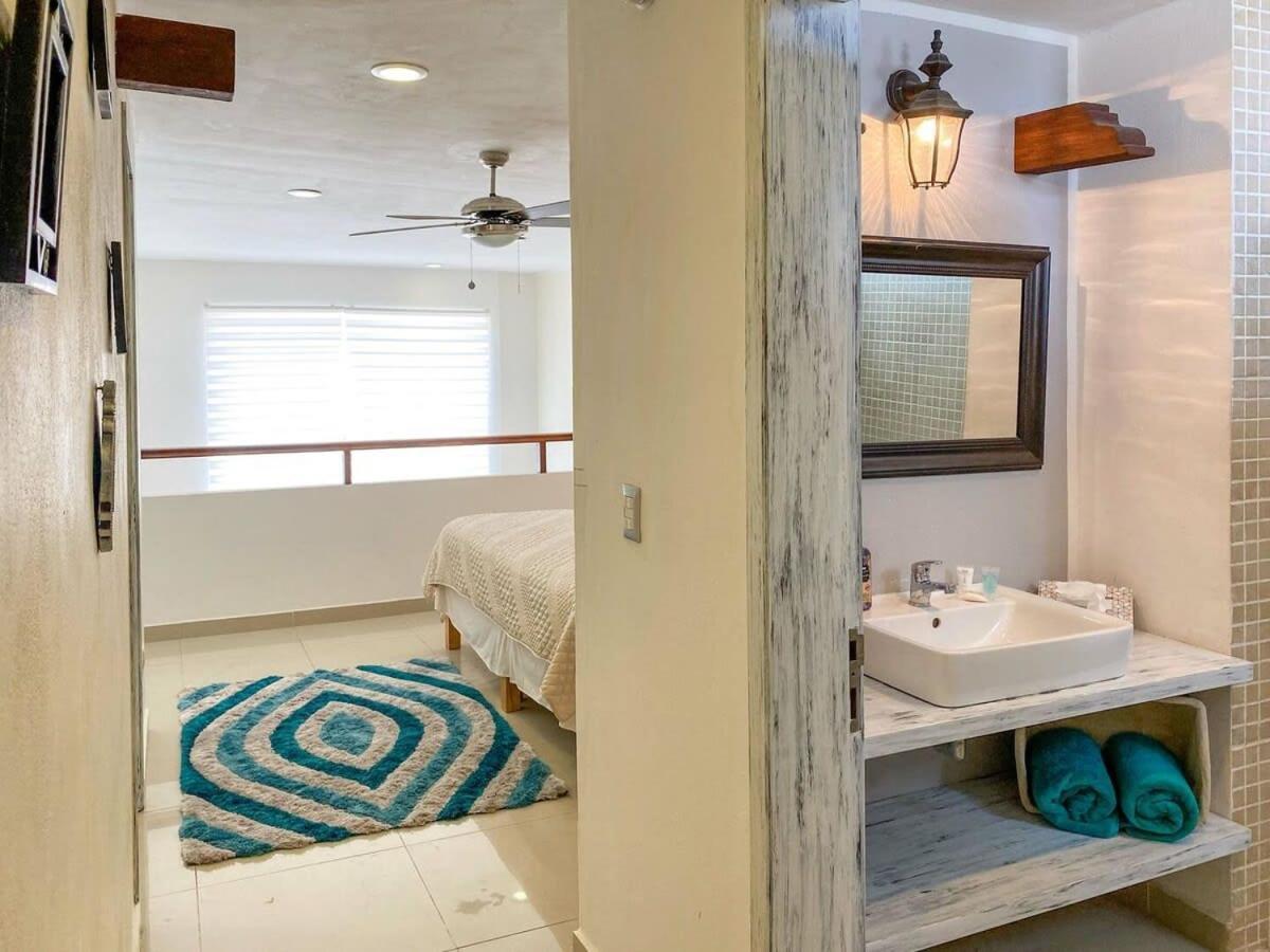 Apartamento Downtown Loft, 5min To 5th Ave & Playa del Carmen